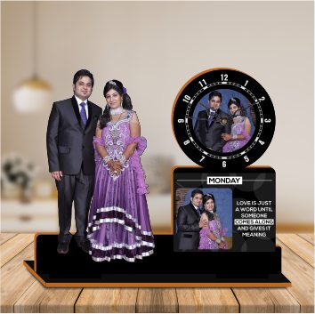 Newly Married Love-Couple Showpiece Figurine With Gift-Box Birthday  Anniversary Love-Gifts